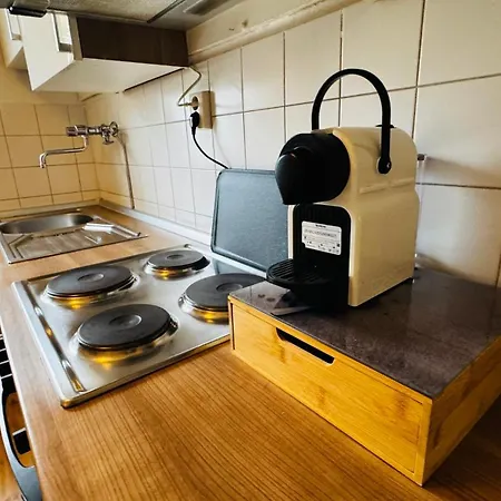 3-room With Parking Space Sleepomat Daire Aschaffenburg